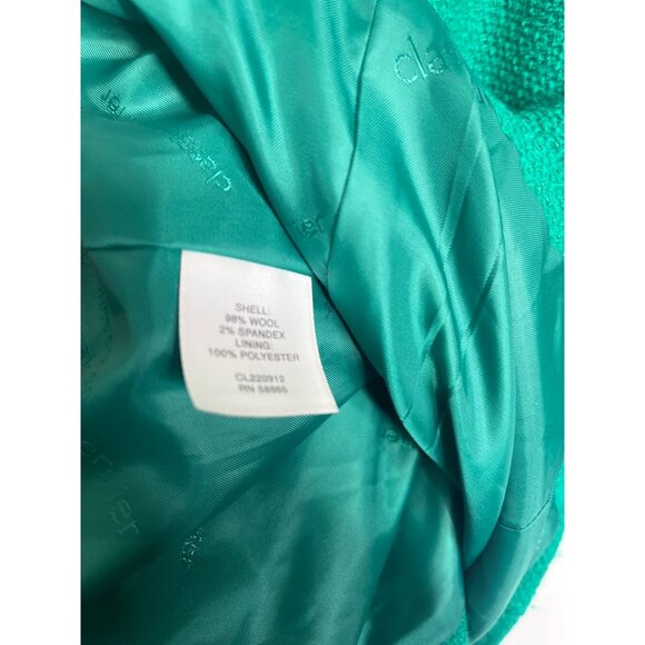 Classiques Entier Ruffle Wool Peplum Blazer Size S - Picture 12 of 16